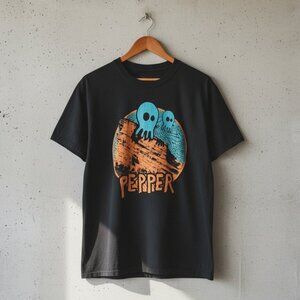 Pepper Band Red Rocks Amphitheater Black Reggae Rock Graphic Tee